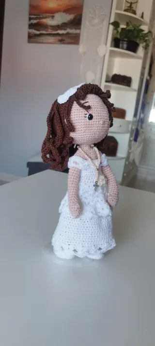 Muñeca de Comunión Crochet