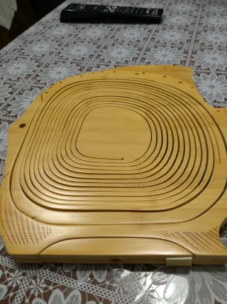 Cesto portaroba a forma di pesce in bambù