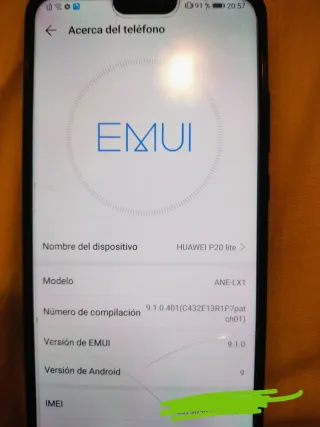 Huawei P20 Lite 4GB RAM 64GB