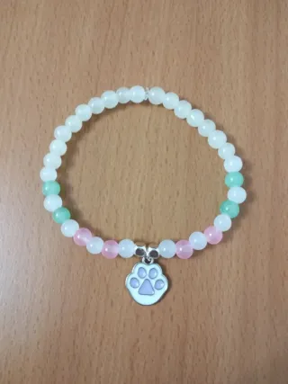Lote 4 Braccialetti Elastici in Vetro