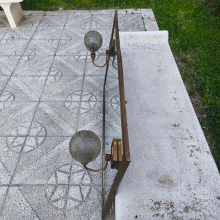 Espejo vintage bronce estilo evoca al modernista