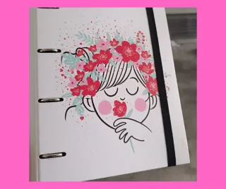 Carpeta Busquets Unicornio Paz y Amor