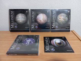 5 CD NUEVOS ENCICLOPEDIA MULTIMEDIA MILLENIUM.