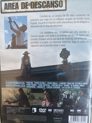 DVD Área de descanso (2011) - Michael Aguiló