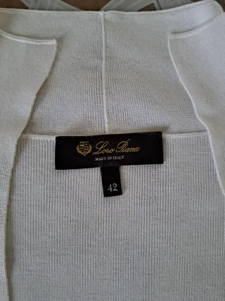 Loro Piana Sorbonne Polo Taglia 42
