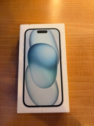 iPhone 15 128GB Azul Claro con caja