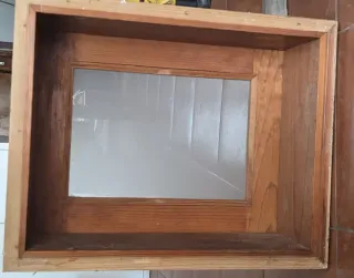 Ventana Madera Maci za 50x40 con Marco