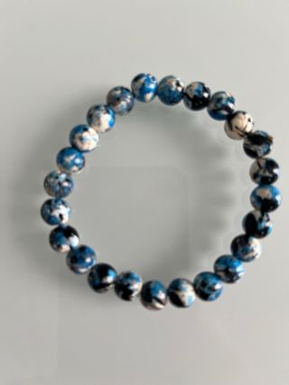 Pulsera Ágata Azul para Memoria