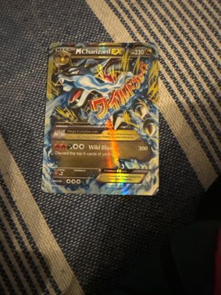 Carta Pokémon M Charizard EX Mega