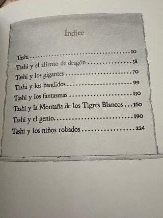 Historias de Tashi