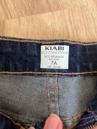 Vaqueros Kiabi Niño Talla 7 - Skinny Jeans (Nuevo)