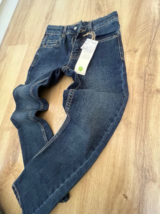 Vaqueros Kiabi Niño Talla 7 - Skinny Jeans (Nuevo)