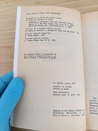 CONAN EL VAGABUNDO (FANTASÍA HEROICA 7 - BRUGUERA)