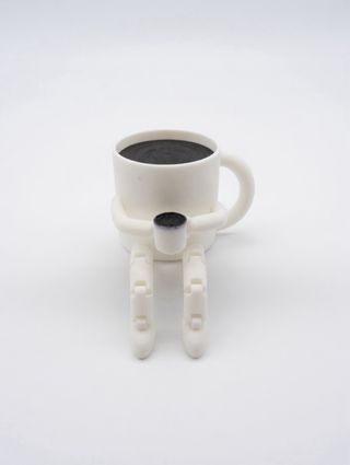 Figura Taza o grano de cafe Decorativa Flexible