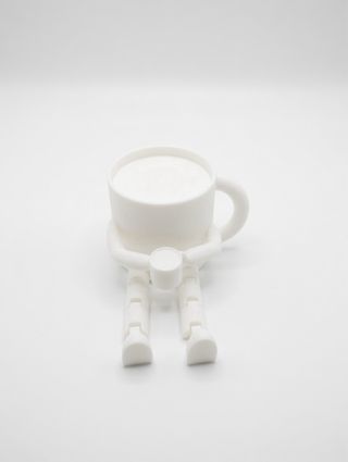 Figura Taza o grano de cafe Decorativa Flexible