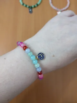 Lote 4 Braccialetti Elastici in Vetro