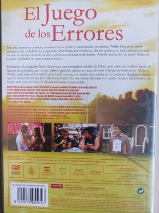 DVD El Juego de los Errores (2006) Comedia
