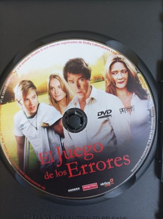 DVD El Juego de los Errores (2006) Comedia
