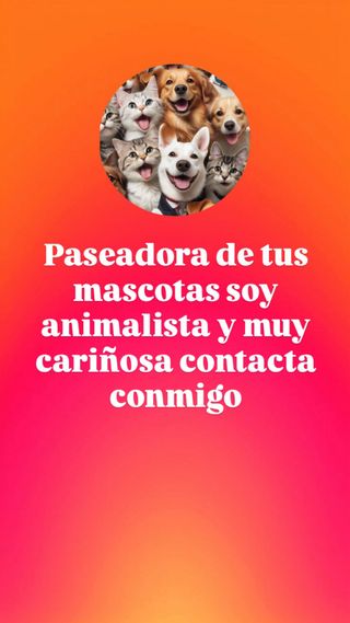 Paseadora de perros