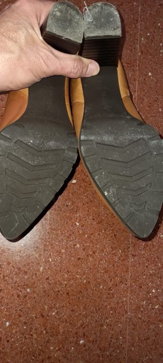 Botas de tacón amarillas