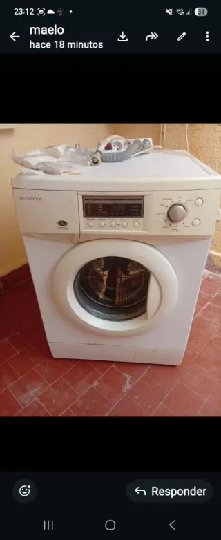 Lavadora Daewoo Digital 7kg