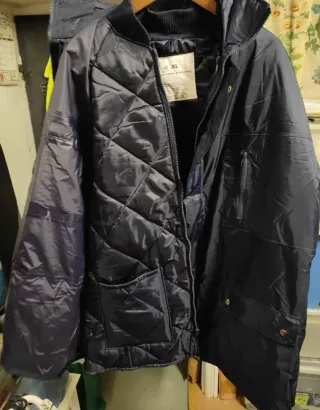 Giacca parka staccabile, impermeabile da lavoro