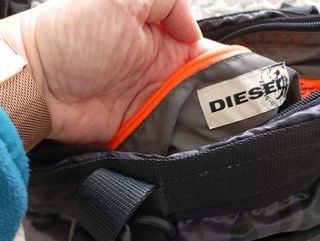 Borsa Diesel Nero/Grigio