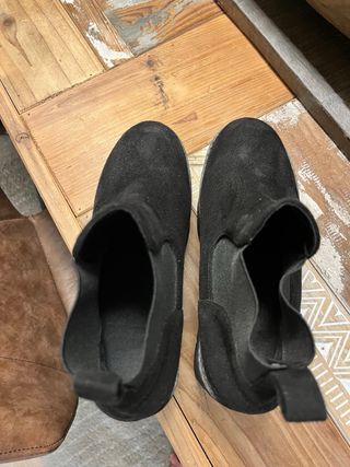 Botines negros de mujer