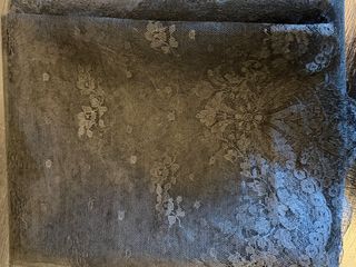 Mantilla Negra Encaje Chantilly Vintage