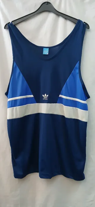 Camiseta Tirantes Adidas Talla L Azul