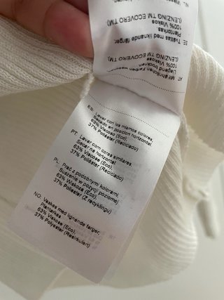 Blusa de mangas compridas branca ABOUT YOY