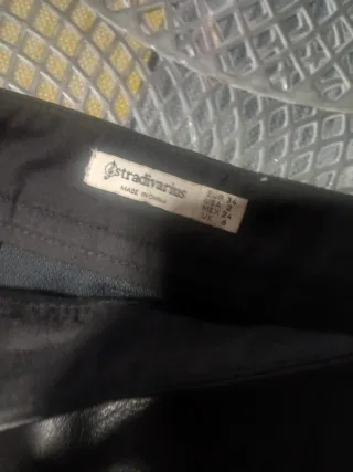 Falda efecto piel Stradivarius T-34