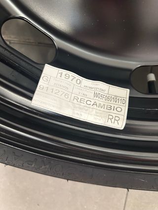 Rueda de repuesto galleta 18 VAG