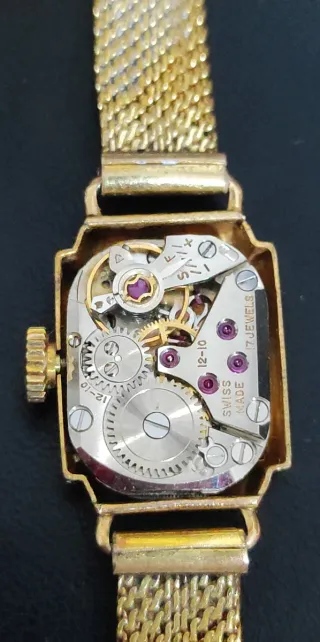 Reloj Certina Oro 20 micras Mecánico Dama