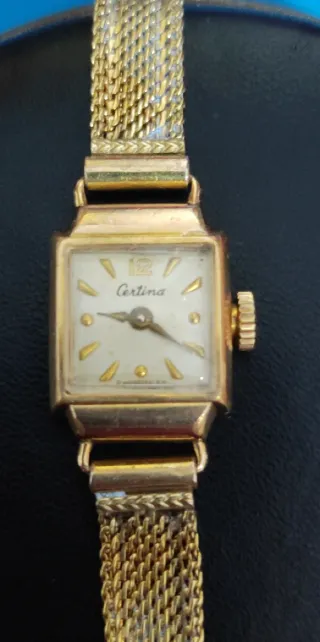 Reloj Certina Oro 20 micras Mecánico Dama
