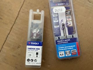 Tivoly Broca HSS y Avellanador