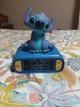 Reloj Despertador Stitch Lexibook