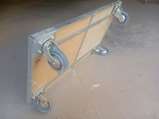 Carro base acero inoxidable 108x67 cm.