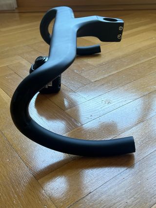 Manillar carbono integrado ciclismo