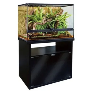 Terrario Exo Terra con mueble negro