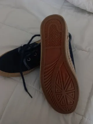 Zapatillas Mustang niño azul