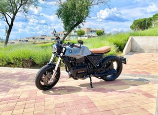 BMW K75 Cafe Racer Gris