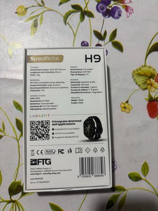 Smartwatch SMART-J PrimePulse nero/grigio