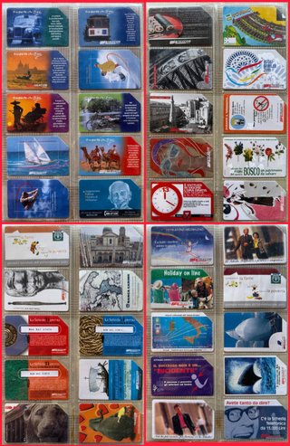 Collezione schede telefoniche italiane info in pvt