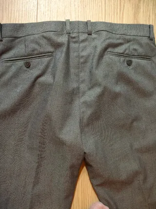 Pantalón de traje gris