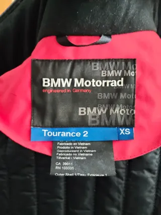 Chaqueta BMW Motorrad Talla XS Roja