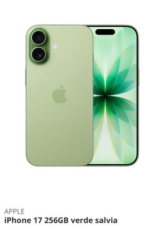 iPhone 17 256GB Verde Salvia