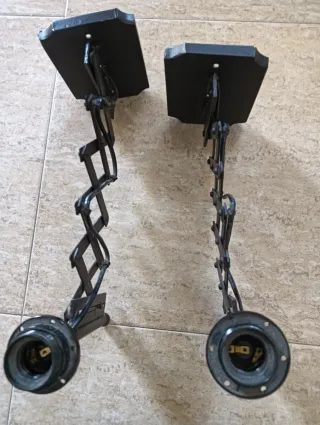 Apliques de luz extensibles de metal