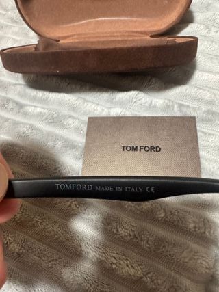 Gafas de Sol Tom Ford Negras y Doradas