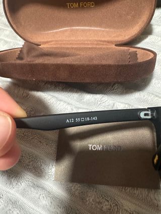 Gafas de Sol Tom Ford Negras y Doradas